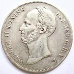 Nederland. Willem II. 2 1/2 Gulden 1848  (Zonder