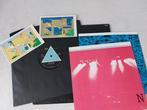 Pink Floyd - The Dark Side of the Moon-Solid Blue-First UK
