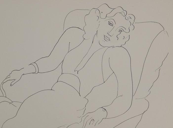 Henri Matisse (1869-1954) - Muse allongée, Antiek en Kunst, Antiek | Overige Antiek