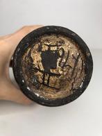 Anforina artigianale in ceramica dorata con drago e dipinta, Antiek en Kunst