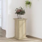 vidaXL Plantenstandaard 33x33x60 cm bewerkt hout sonoma, Verzenden, Nieuw