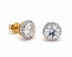 Oorstekers - 18 karaat Geel goud - 2.28ct. tw. Diamant