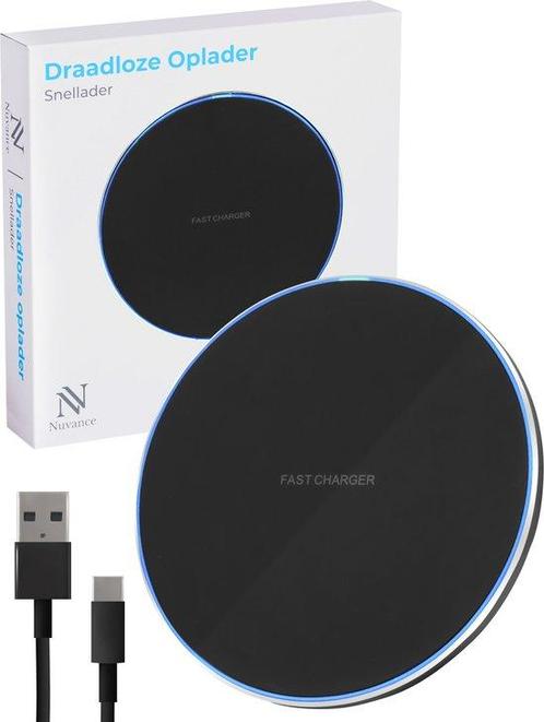 Tweedekans | Nuvance - Draadloze Oplader 15W - Inclusief, Sport en Fitness, Overige Sport en Fitness, Ophalen of Verzenden
