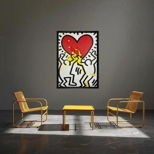 Santicri (1992) - Desecrated, Keith Haring, Antiek en Kunst, Kunst | Schilderijen | Modern