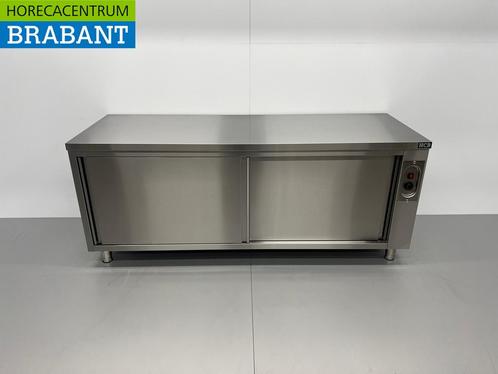 RVS Warmhoudkast Bordenwarmhoudkast 2 schuifdeuren, Zakelijke goederen, Horeca | Keukenapparatuur, Ophalen of Verzenden