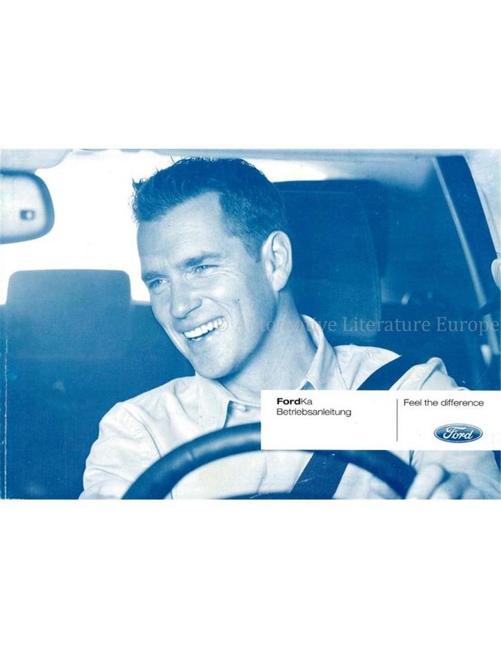 2011 FORD KA INSTRUCTIEBOEKJE DUITS, Auto diversen, Handleidingen en Instructieboekjes