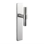 Lavuzo deurklink Pesaro rvs met rechthoekig schild blind, Doe-het-zelf en Bouw, Nieuw, Overige materialen, Klink of Kruk