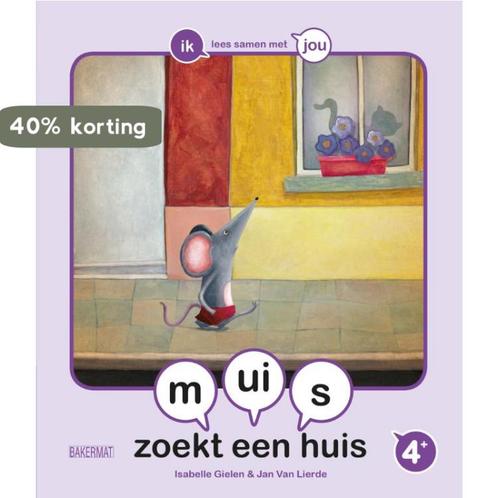 Samenleesboek voor kleuters 0 -  muis zoekt een huis, Boeken, Kinderboeken | Jeugd | onder 10 jaar, Zo goed als nieuw, Verzenden
