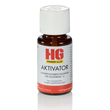HG Power Glue Aktivator Glasfles met kwastje 15ml, Ophalen of Verzenden