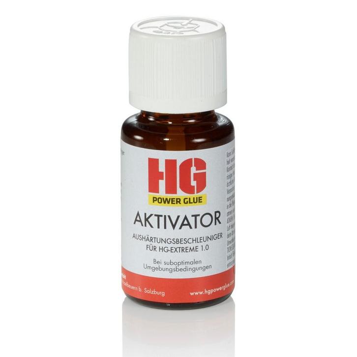 HG Power Glue Aktivator Glasfles met kwastje 15ml, Doe-het-zelf en Bouw, Overige Doe-Het-Zelf en Bouw, Nieuw, Ophalen of Verzenden