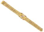 Armband - 18 karaat Geel goud, 18K Geel Goud en Diamant, Nieuw