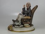 Capodimonte - Beeldje - W. Cabrelli - The Scholar -, Antiek en Kunst