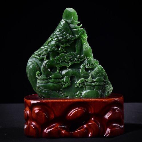 Pas de prix de réserve - Chef-dœuvre de jade néphrite, Antiek en Kunst, Antiek | Overige Antiek