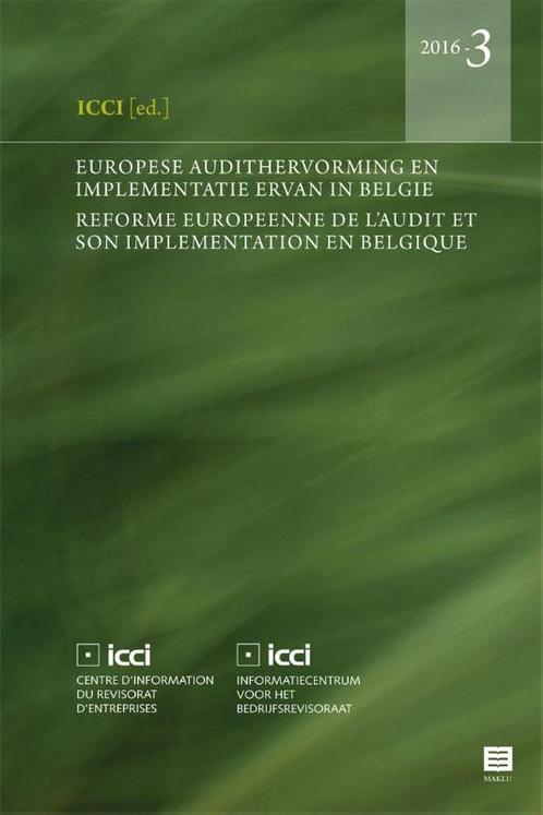 Europese audithervorming en implementatie ervan in België, Boeken, Economie, Management en Marketing, Zo goed als nieuw, Verzenden