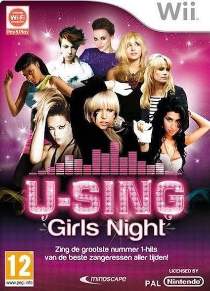 U Sing Girls Night (Wii Games) (Nintendo Wii), Games en Spelcomputers, Games | Nintendo Wii, Zo goed als nieuw, Ophalen of Verzenden