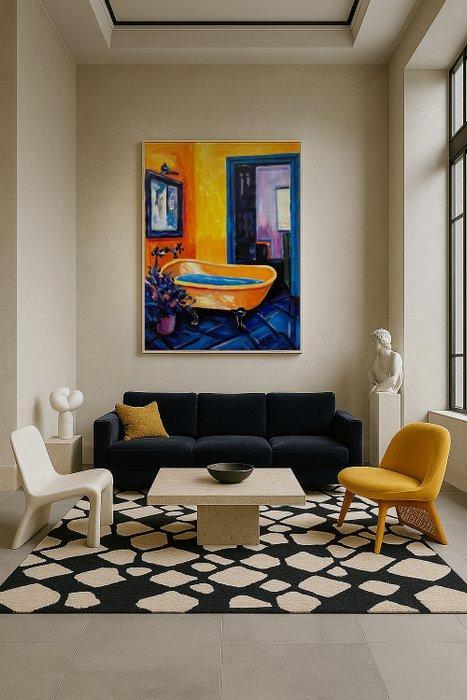 E. García - LA BAÑERA DE COBRE XL (NO RESERVE), Antiek en Kunst, Kunst | Schilderijen | Modern