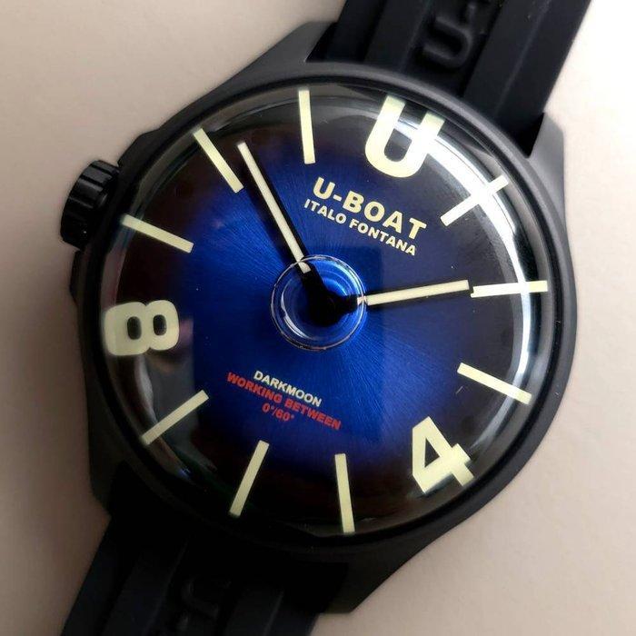 U-Boat - Capsoil Darkmoon Blue Soleil - 8700/C - Homme -, Handtassen en Accessoires, Horloges | Heren
