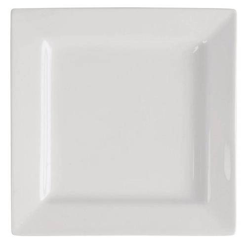 Borden | LUMINA | Porselein | Wit | 4 Stuks | 265x265mm, Zakelijke goederen, Horeca | Keukenapparatuur, Nieuw in verpakking, Verzenden