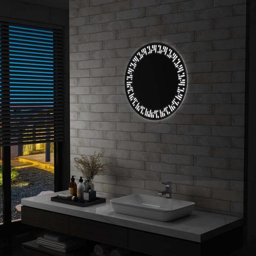 vidaXL Miroir à LED pour salle de bain 60 cm, Huis en Inrichting, Woonaccessoires | Spiegels, Verzenden