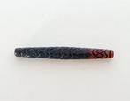 Achat Dzi parel, Tibetaans amulet 70 mm- 9 g