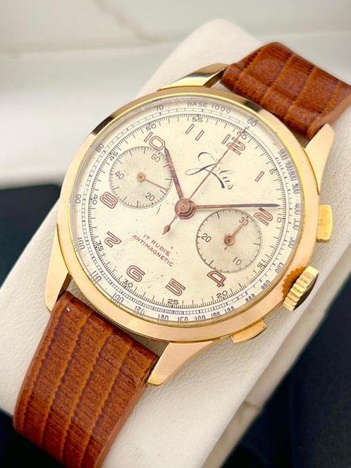 Jolus - Zonder Minimumprijs - Vintage Jumbo Chronograph, Handtassen en Accessoires, Horloges | Heren