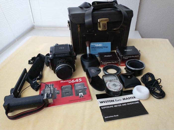 Mamiya M645 + Sekor C 2,8/80mm + acc. | Analoge camera, Audio, Tv en Foto, Fotocamera's Analoog