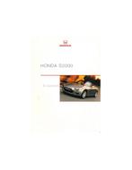 2000 HONDA S2000 BROCHURE NEDERLANDS, Boeken, Auto's | Folders en Tijdschriften, Nieuw