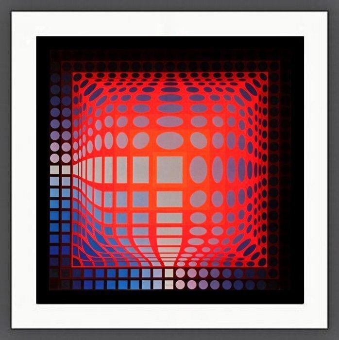 Victor Vasarely (1906-1997) - KOSKA-QUEMER, Antiek en Kunst, Antiek | Overige Antiek