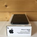 Apple iPhone 10 (X) 256GB zwart space grey black simlockvrij, Ophalen of Verzenden