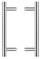 Intersteel Set Deurgrepen T-schuin 700x85x25 HoH 500 mm RVS, Doe-het-zelf en Bouw, Deuren en Vliegenramen, Ophalen of Verzenden