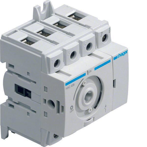 Hager HAB Interrupteur-sectionneur - HAB404, Bricolage & Construction, Électricité & Câbles, Envoi