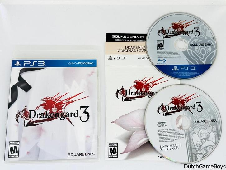 Playstation 3 / PS3 - Drakengard 3 + Soundtrack - USA, Games en Spelcomputers, Games | Sony PlayStation 3, Gebruikt, Verzenden