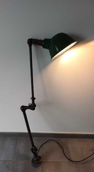 Dugdills - Dugdills - Lamp - Emaille, Staal - Lampe Dugdills, Antiek en Kunst, Antiek | Wandborden en Tegels