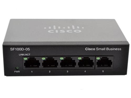 Bieden: Cisco SF 100D-05 5-port ethernet switch, Watersport en Boten, Navigatiemiddelen en Scheepselektronica, Ophalen of Verzenden
