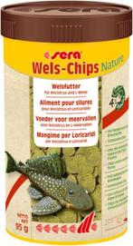 Sera Wels-Chips Nature 1000ml (Bodemvissen), Dieren en Toebehoren, Ophalen of Verzenden, Nieuw