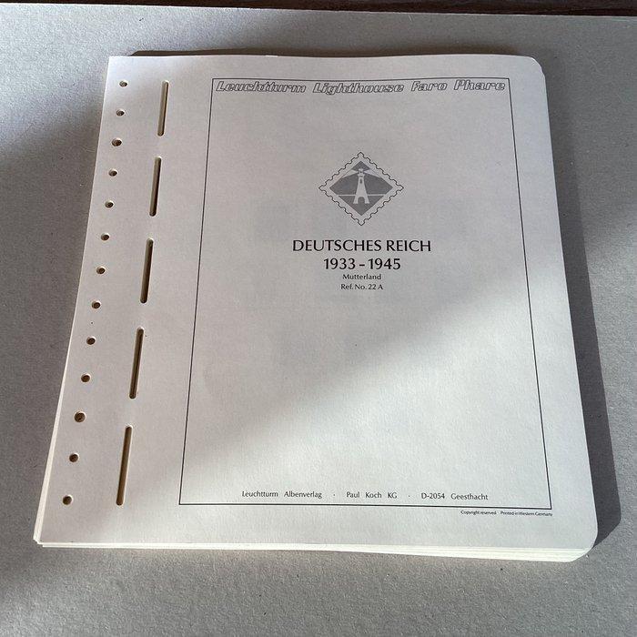 Duitse Rijk 1933/1945 - Collectie Derde Rijk met, Postzegels en Munten, Postzegels | Europa | Duitsland