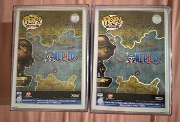 Funko - Funko Pop One Piece Nami #2015 and Usopp #2016 -