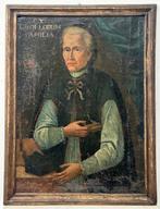 Italiaanse school (XVIII) - Ritratto di donna anziana della