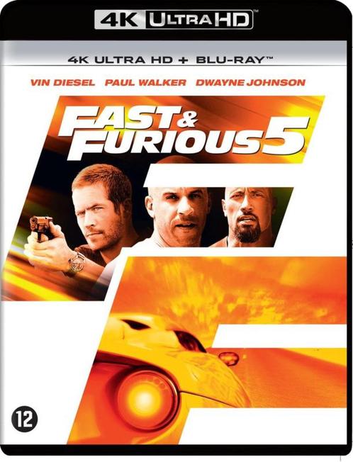 Fast & Furious 5 4K (blu-ray nieuw), CD & DVD, Blu-ray, Enlèvement ou Envoi