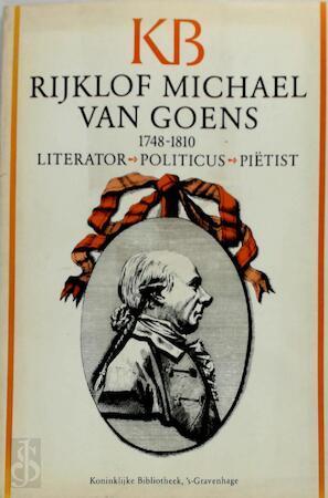 Ryklof michael van goens 1748-1810, Livres, Langue | Langues Autre, Envoi