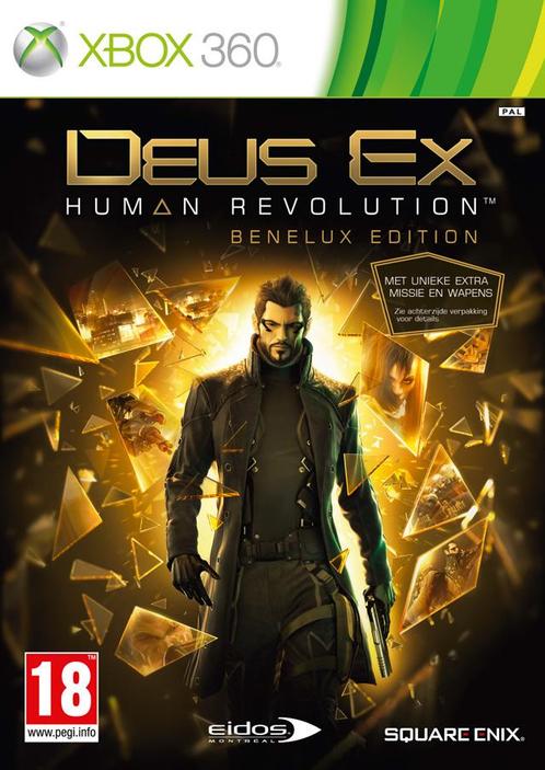 Deus Ex Human Revolution-Benelux Edition (Xbox 360) Gebruikt, Games en Spelcomputers, Games | Xbox 360, Ophalen of Verzenden