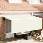 vidaXL Zonneluifel met screen Crème 350 x 200 x 120 cm Stof,, Verzenden, Nieuw