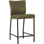 Set van 10 Leren barkrukken Revolt laag - Granada Moss, Ophalen of Verzenden