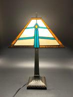 Tafellamp - Glas-in-lood - Lampe style Tiffany 50 cm