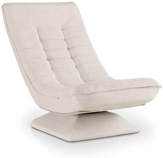 2dekans | Relaxstoel / Relaxfauteuil Korsika - Ribstof -, Huis en Inrichting, Fauteuils, Ophalen of Verzenden