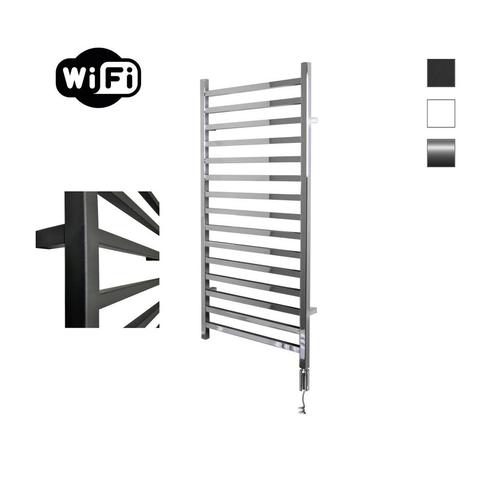 Elektrische Radiator Sanicare HWV - Qubic Met Wifi 126,4x60, Doe-het-zelf en Bouw, Sanitair, Overige typen, Nieuw, Chroom, Ophalen of Verzenden