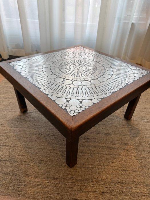 Table basse - bois, aluminium, Antiek en Kunst, Kunst | Designobjecten