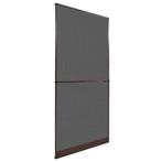 vidaXL Hordeur met scharnieren 100x215 cm bruin, Doe-het-zelf en Bouw, Deuren en Vliegenramen, Verzenden, Nieuw