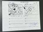 Walt Disney - Productieverhaalbladzijde, ondertekend door, Nieuw