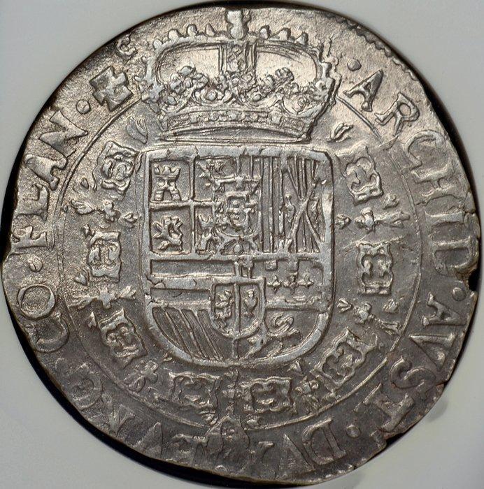 Spaans-Nederland Karel II. Patagon Bruges - 1680 - MS 61 -, Postzegels en Munten, Munten | Nederland